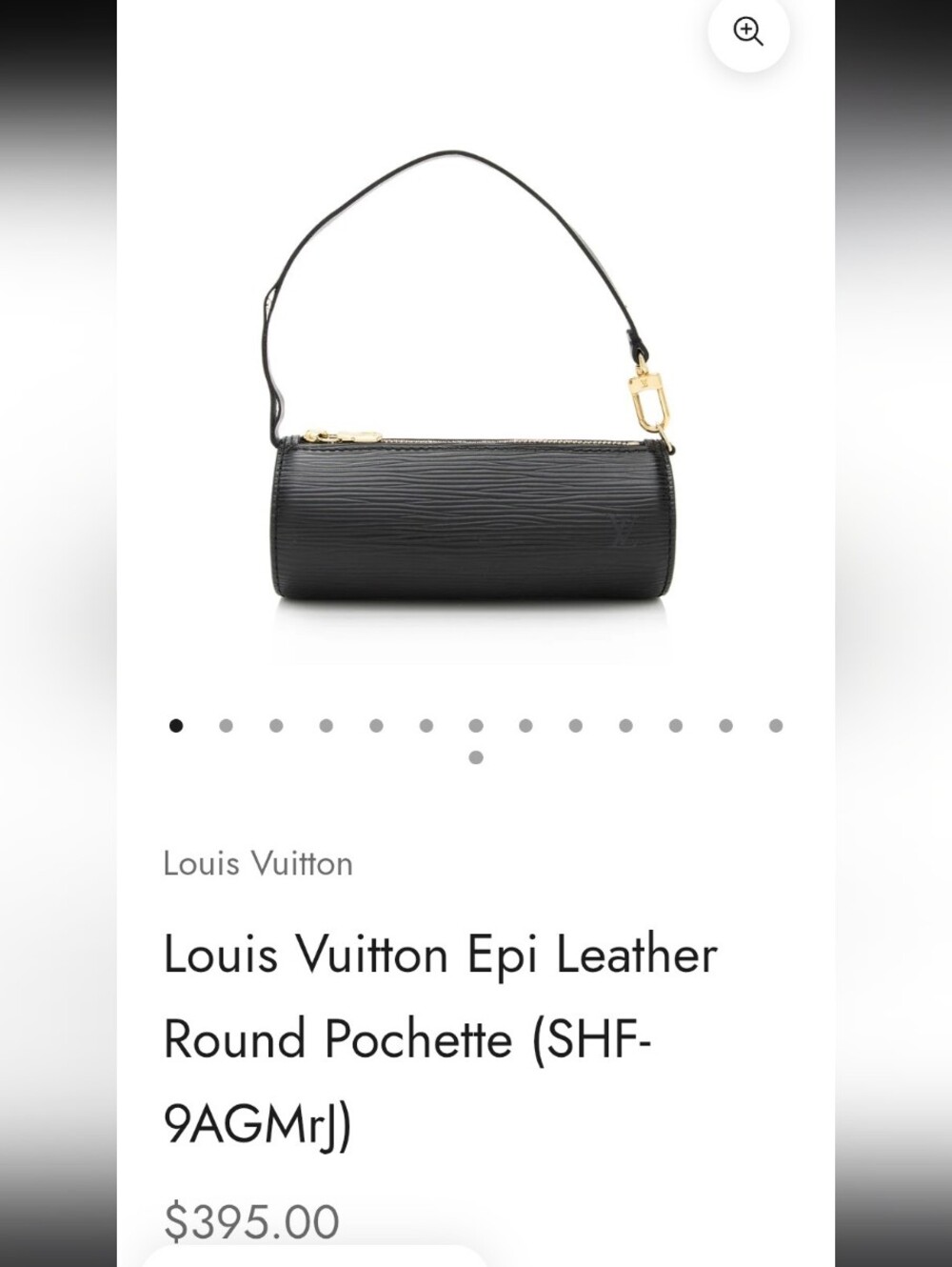 Louis Vuitton Soufflot Mini Cylinder Epi Leather Bag Authenthic
